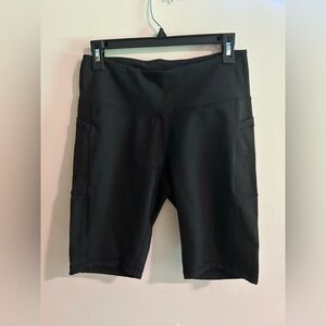 Women's Black Active Shorts